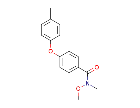 N-methoxy-N-methyl-4-(p-tolyloxy)benzamide