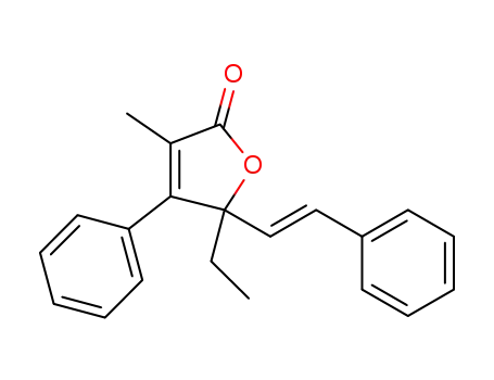 (E)-5-ethyl-3-methyl-4-phenyl-5-styrylfuran-2(5H)-one
