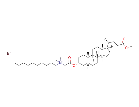 N,N-dimethyl-(methyl 3α-acetoxy-5β-cholan-24-oate)-N-decylammonium bromide