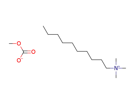 trimethylmono-n-decylammonium monomethylcarbonate