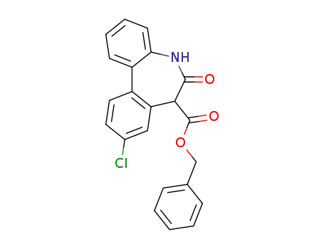 benzyl 9-chloro-6-oxo-6,7-dihydro-5H-dibenzo[b,d]azepine-7-carboxylate