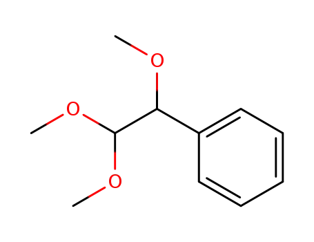 Molecular Structure of 54845-42-0 (Benzene, (1,2,2-trimethoxyethyl)-)