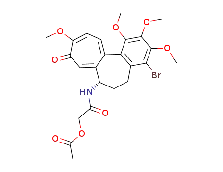 N-(acetoxyacetyl)-4-bromodeacetyl colchicine