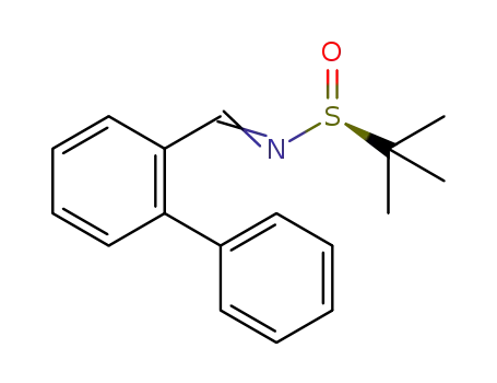(S)-N-(biphenyl-2-ylmethylene)-2-methylpropane-2-sulfinamide