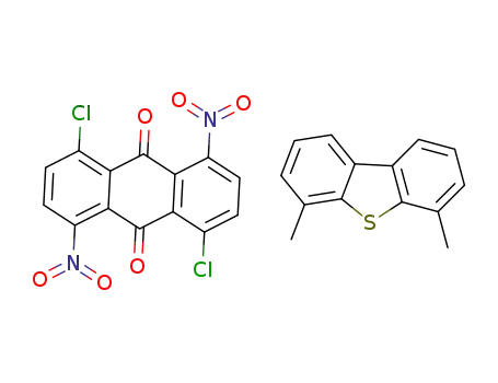 4,6-dimethyldibenzothiophene:1,5-dichloro-4,8-dinitroanthraquinone