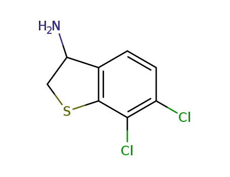 (±)-6,7-dichloro-2,3-dihydro-1-benzothiophen-3-amine