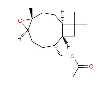({(1R,4R,6R,9R,10S)-4,12,12-trimethyl-5-oxatricyclo[8.2.0.04,6]dodec-9-yl}methyl)ethanethioate