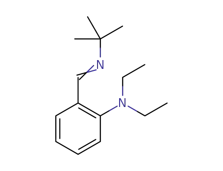 2-((tert-butylimino)methyl)-N,N-diethylaniline