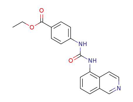 ethyl 4-(3-(isoquinolin-5-yl)ureido)benzoate