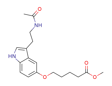 5-[3-(2-acetylaminoethyl)-1H-indol-5-yloxy]pentanoic acid methyl ester