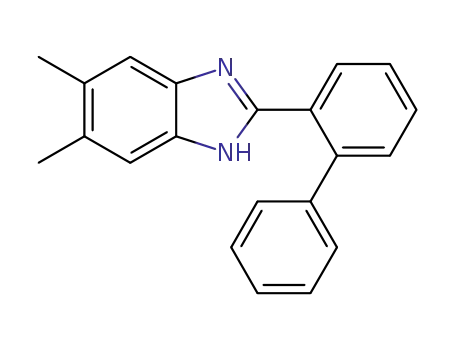 2-([1,1′-biphenyl]-2-yl)-5,6-dimethyl-1H-benzo[d]imidazole