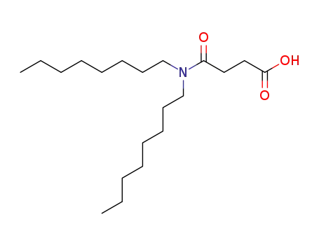 Butanoic acid, 4-(dioctylamino)-4-oxo-