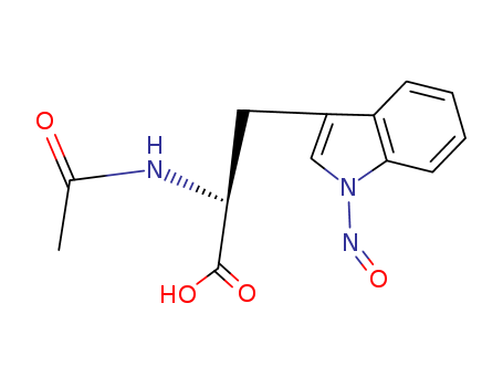 (2S)-2-(acetyl-nitroso-amino)-3-(1H-indol-3-yl)propanoic acid