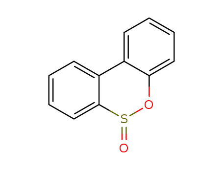 Molecular Structure of 77123-91-2 (DIBENZO[1,2]OXATHIIN 6-OXIDE)