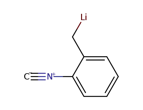 Molecular Structure of 63212-31-7 (Lithium, [(2-isocyanophenyl)methyl]-)