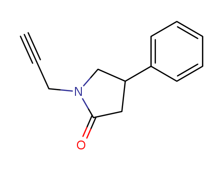 2-Pyrrolidinone, 4-phenyl-1-(2-propynyl)-