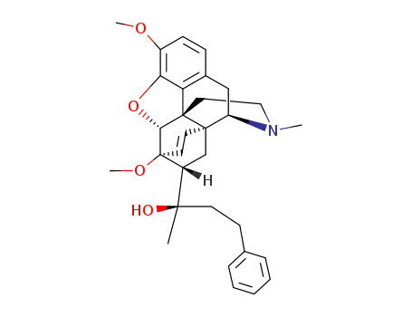 6,14-Ethenomorphinan-7-methanol,4,5-epoxy-3,6-dimethoxy-a,17-dimethyl-a-(2-phenylethyl)-, (aR,5a,7a)-