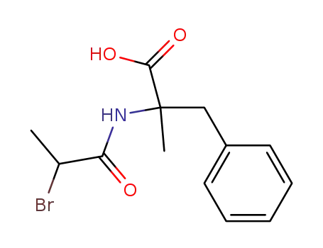 N-(2-Brompropionyl)-α-methylphenylalanin