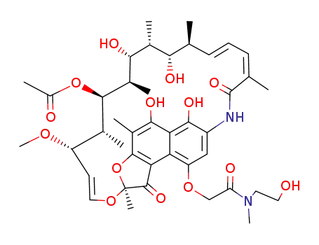 O4-{[(2-hydroxy-ethyl)-methyl-carbamoyl]-methyl}-rifamycin