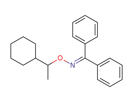 Diphenyl-methanone O-(1-cyclohexyl-ethyl)-oxime