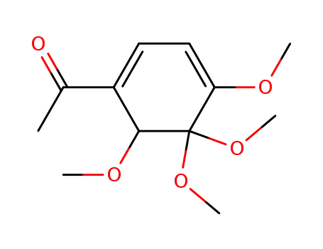 1-acetyl-4,5,5,6-tetramethoxycyclohexa-1,3-diene