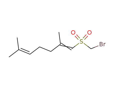 (E)-1-Bromomethanesulfonyl-2,6-dimethyl-hepta-1,5-diene