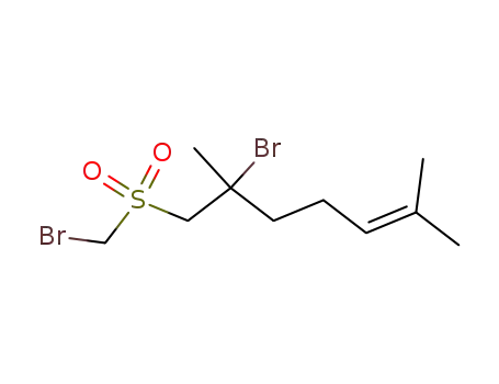 6-Bromo-7-bromomethanesulfonyl-2,6-dimethyl-hept-2-ene