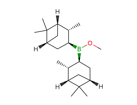 Molecular Structure of 99438-28-5 ((-)-B-METHOXYDIISOPINOCAMPHEYLBORANE)