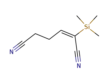2-trimethylsilyl-2-hexenedinitrile