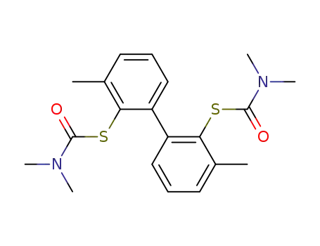 Dimethyl-thiocarbamic acid S-(2'-dimethylcarbamoylsulfanyl-3,3'-dimethyl-biphenyl-2-yl) ester