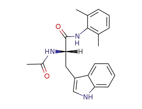 (S)-2-Acetylamino-N-(2,6-dimethyl-phenyl)-3-(1H-indol-3-yl)-propionamide