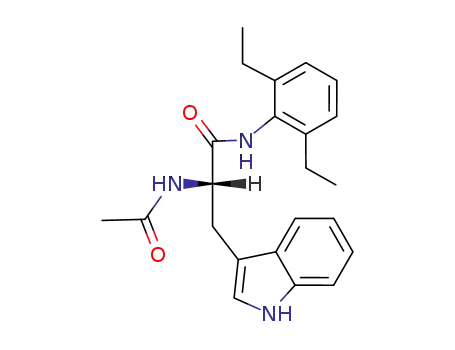 (S)-2-Acetylamino-N-(2,6-diethyl-phenyl)-3-(1H-indol-3-yl)-propionamide
