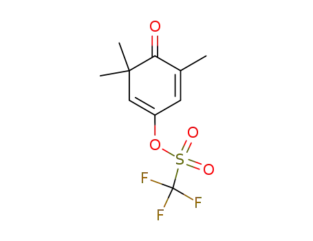 3,3,5-trimethyl-4-oxocyclohexa-1,5-dien-1-yl trifluoromethanesulfonate