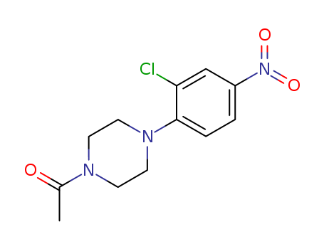 Piperazine, 1-acetyl-4-(2-chloro-4-nitrophenyl)-