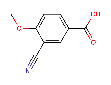 Benzoic acid,3-cyano-4-methoxy-
