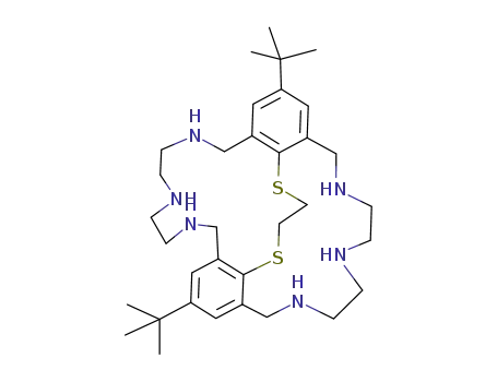 (((CH3)3C)C6H2CH2NHCH2CH2NHCH2CH2NHCH2)2(SCH2CH2S)