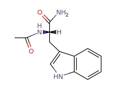 1H-Indole-3-propanamide,a-(acetylamino)-, (aS)-