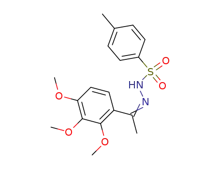 4-methyl-N′-(1-(2,3,4-trimethoxyphenyl)ethylidene)benzenesulfonohydrazide