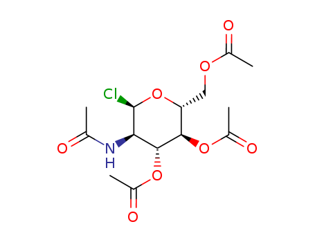 3,4,6-triacetate-2-acetamido-2-deoxy-a-D-
glucopyranosyl chloride