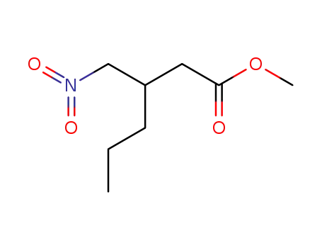 methyl 3-(nitromethyl)hexanoate