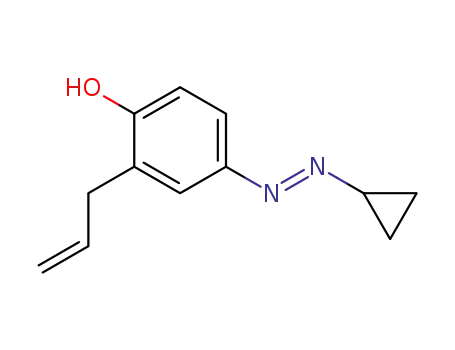2-allyl-4-(cyclopropyldiazenyl)phenol