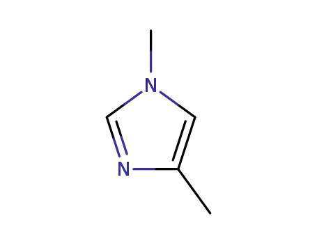 Molecular Structure of 6338-45-0 (1,4-DIMETHYLIMIDAZOLE)