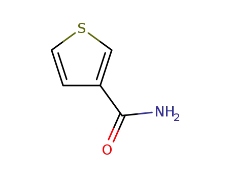 Molecular Structure of 51460-47-0 (3-THIOPHENECARBOXAMIDE  98)