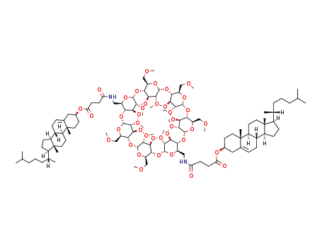 6(I),6(IV)-(β-cholesteryl)-succinylamido-6(I),6(IV)-6-deoxy-per(2,3,6-O-methyl)cycloheptaose