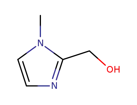 Molecular Structure of 17334-08-6 ((1-Methyl-1H-imidazol-2-yl)methanol)