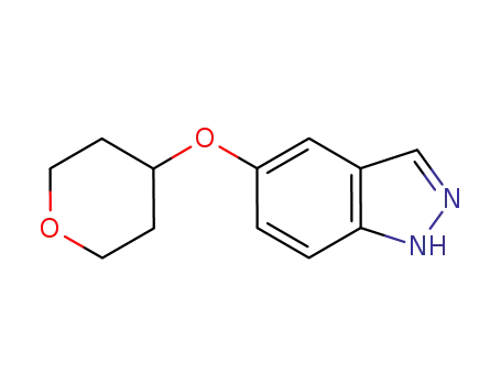 5-(tetrahydro-2H-pyran-4-yloxy)-1H-indazole