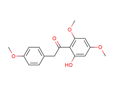 2'-hydroxy-4',6-dimethoxy-2-(p-methoxyphenyl)acetophenone