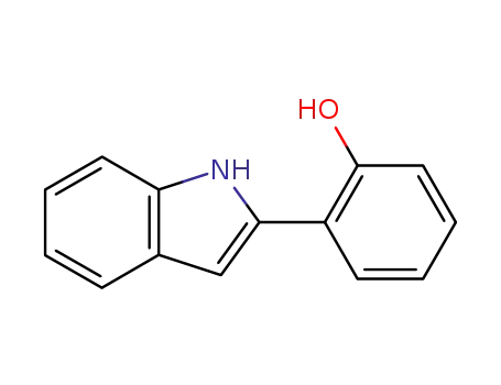Molecular Structure of 4749-47-7 (2-(1H-INDOL-2-YL)PHENOL)