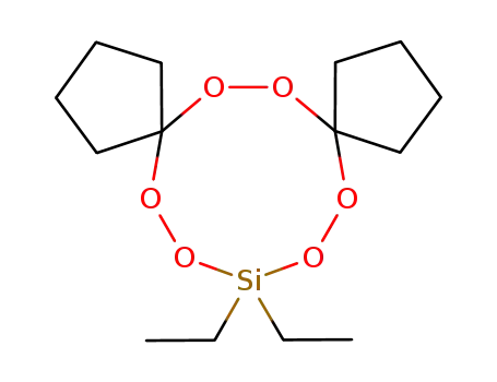 15,15-diethyl-6,7,13,14,15,16,17-hexaoxa-15-siladispiro[4.2.4.5]heptadecane