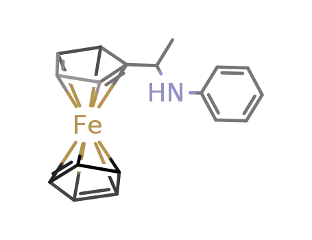 1-[N-phenylamino]ethylferrocene